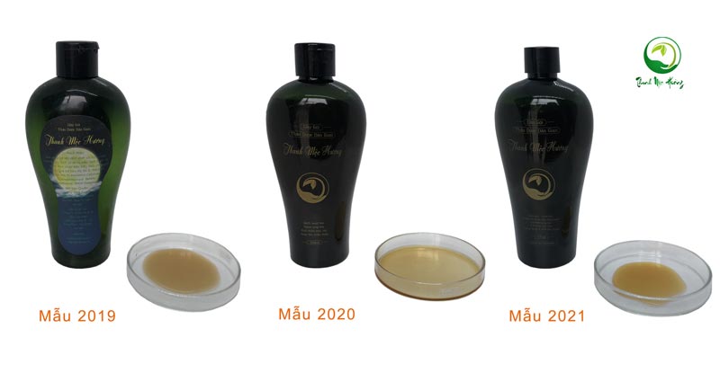 màu dung dịch dầu gội thảo dược thanh mộc hương