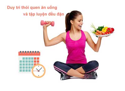 Đối mặt với thử thách giảm cân là sự kiên nhẫn